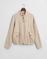 Giacca Harrington in lino