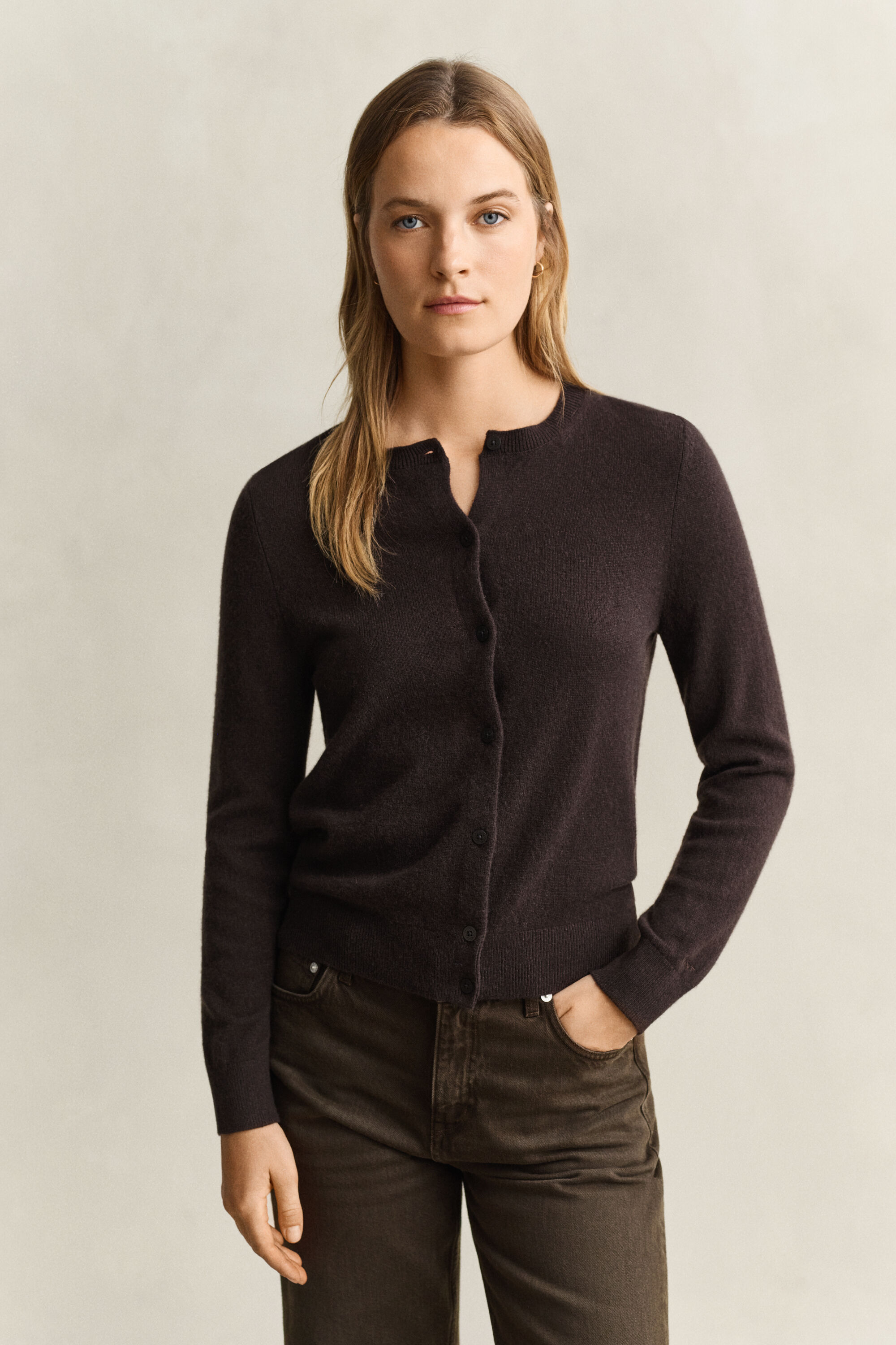 Cardigan in cashmere