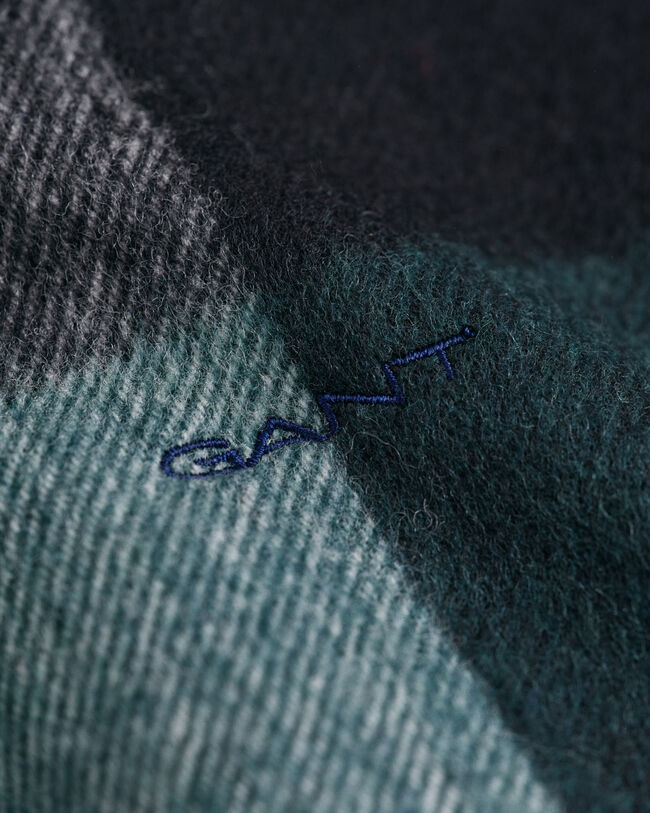 Sciarpa in lana merino a quadri