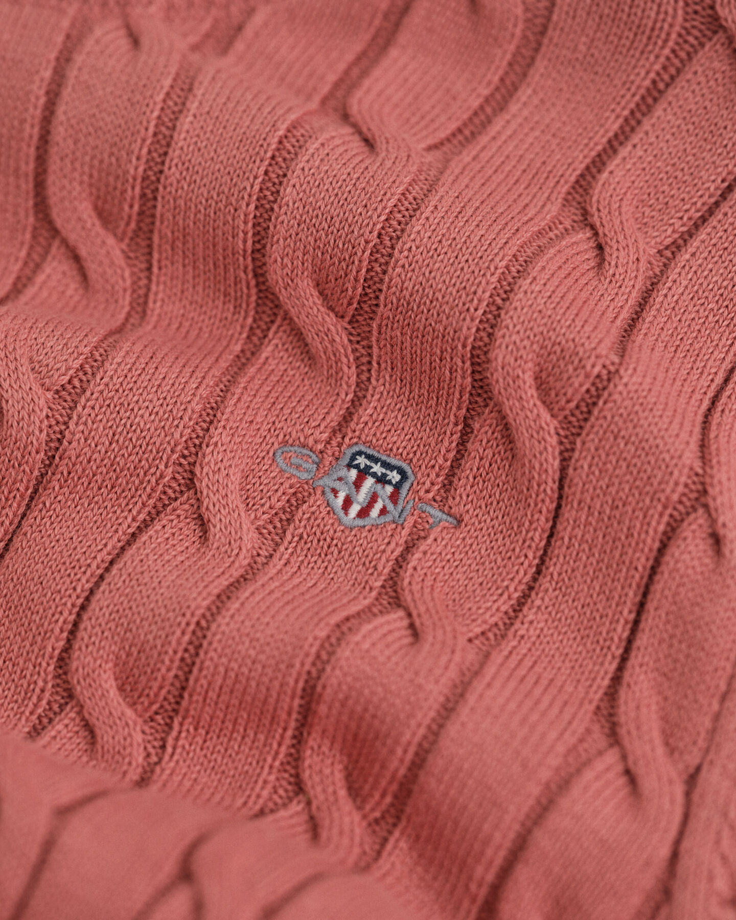 Maglia girocollo in cotone elasticizzato a trecce Teen Girls