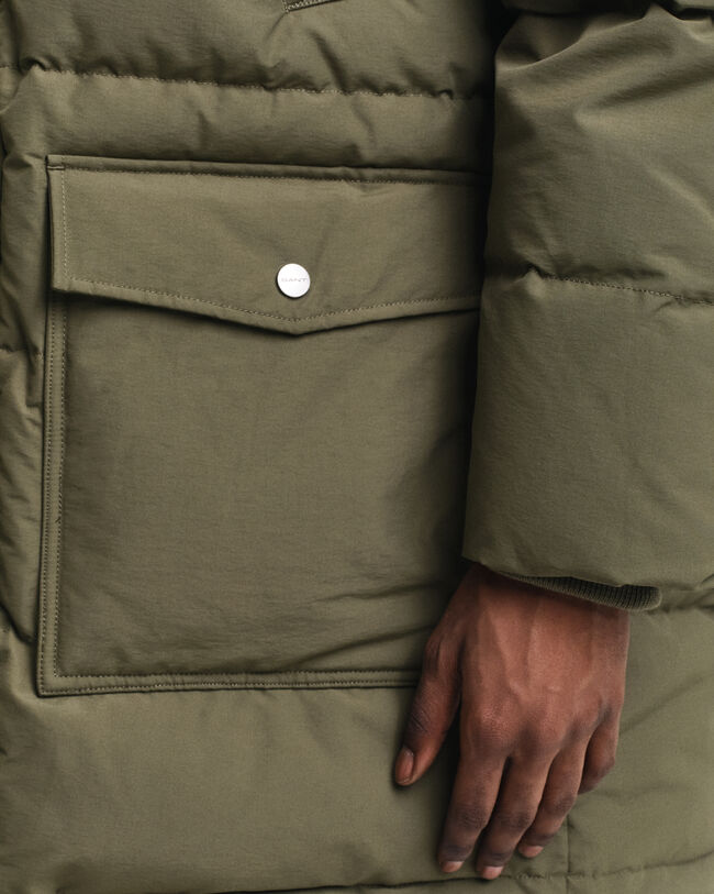 Piumino pesante lunghezza media