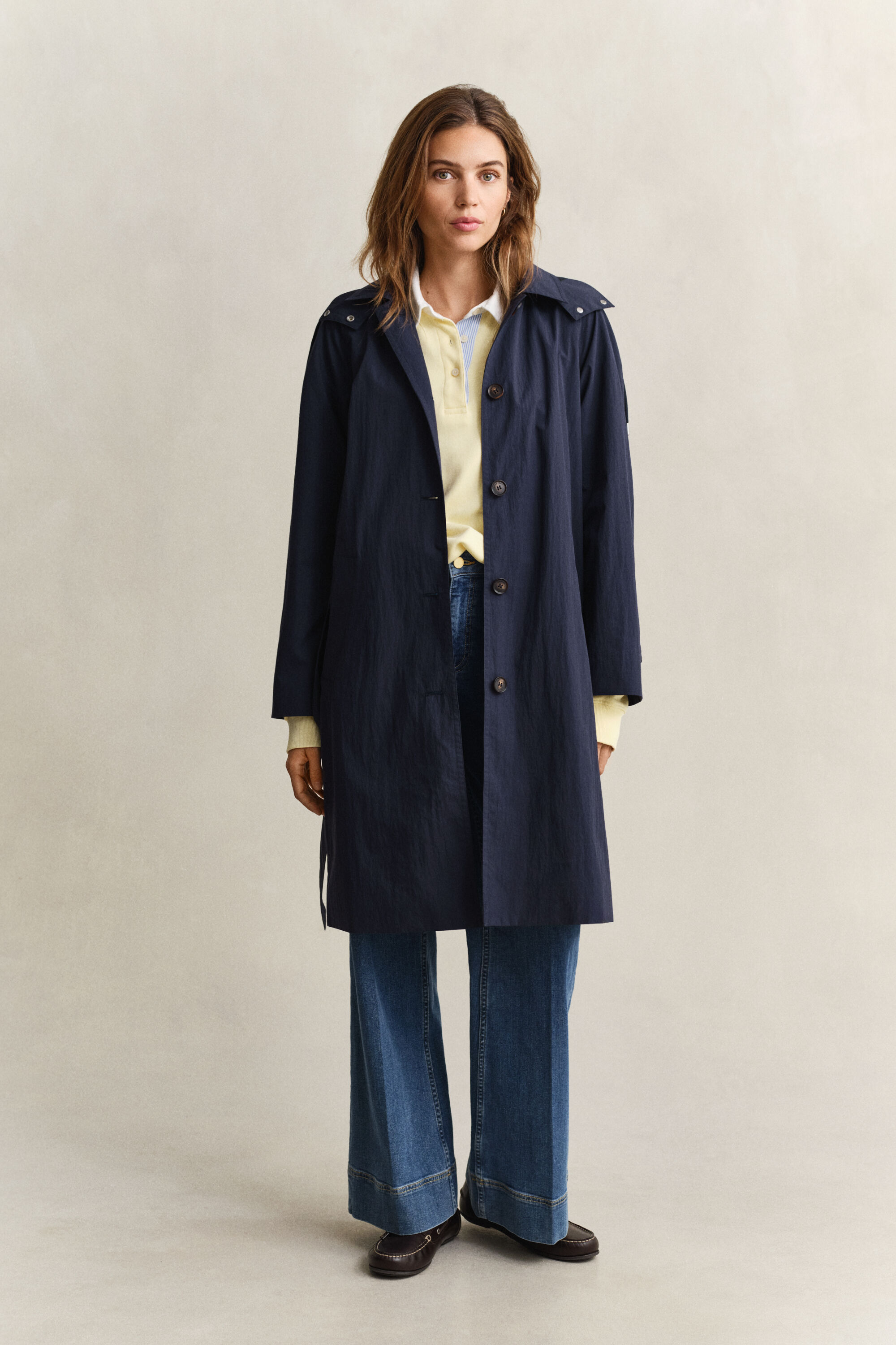 Cappotto Wind con cintura