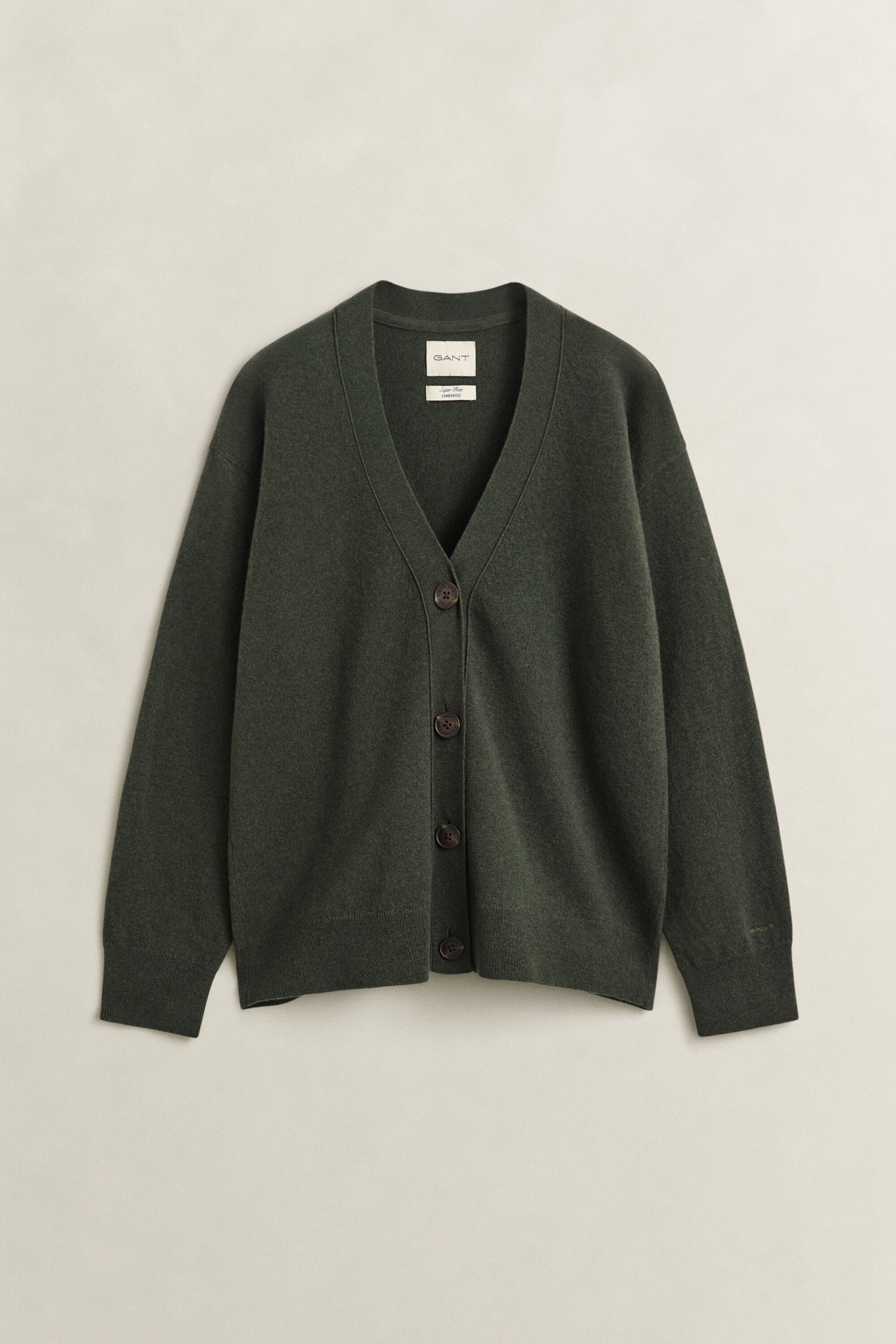 Cardigan in finissima lana d'agnello
