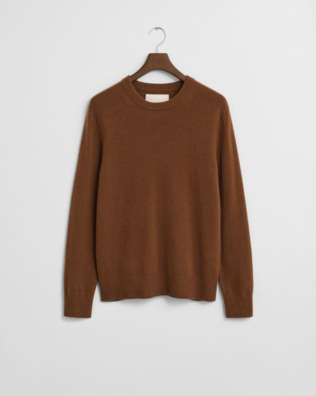 Maglia girocollo in cashmere