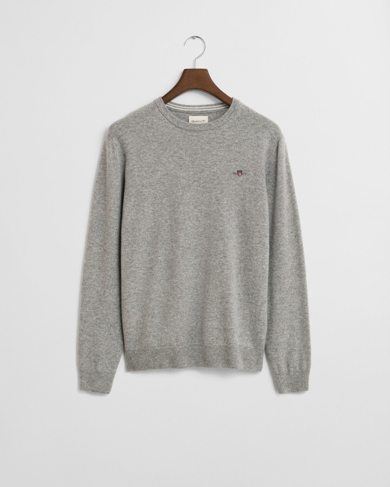 Maglia girocollo in finissima lana d’agnello