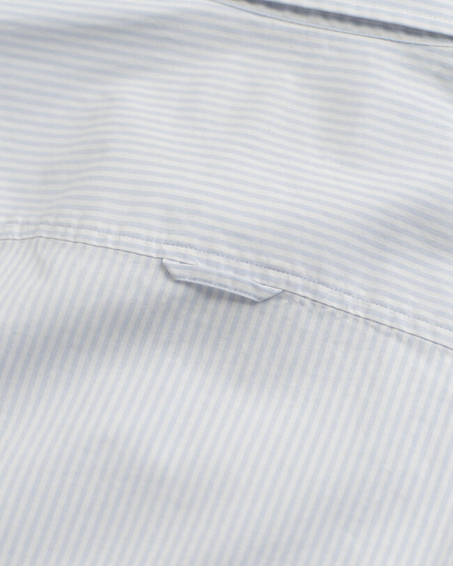Camicia in popeline a righe slim fit