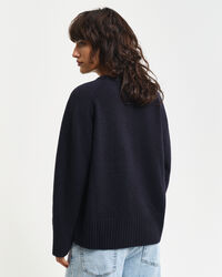 Maglia girocollo in cashmere