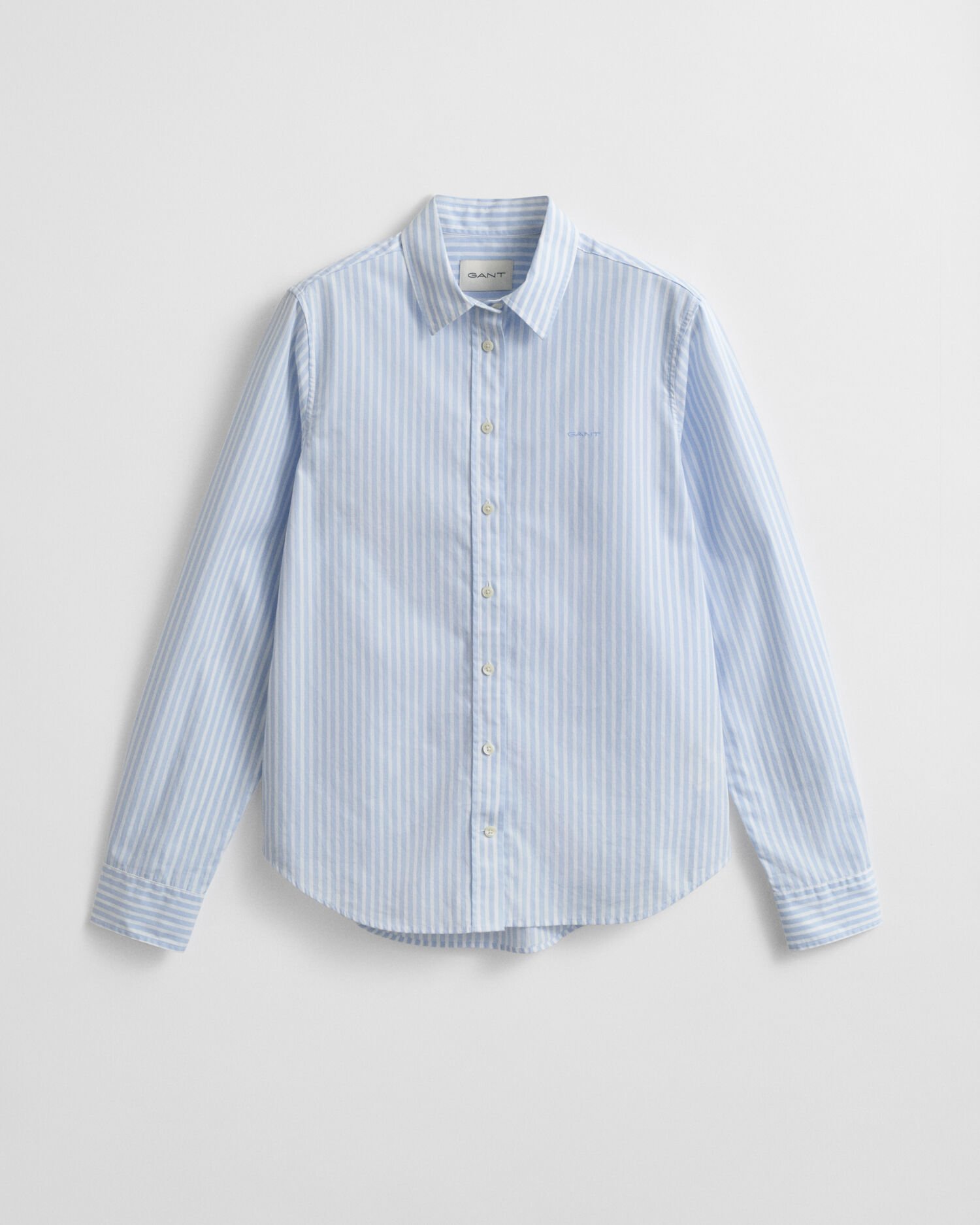 Camicia classica in popeline a righe regular fit