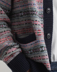 Cardigan Fair Isle REMAKE