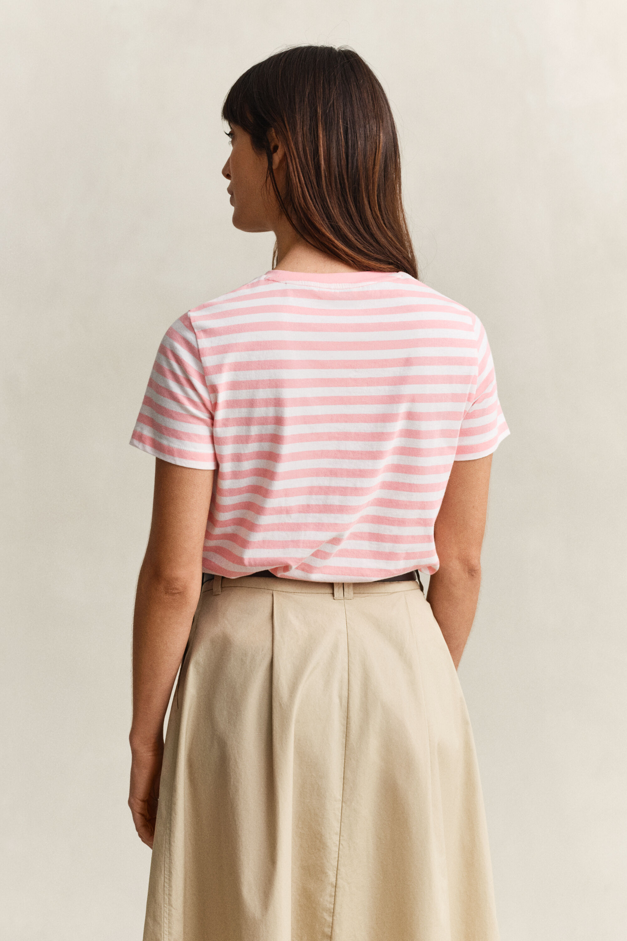 T-shirt Shield a righe