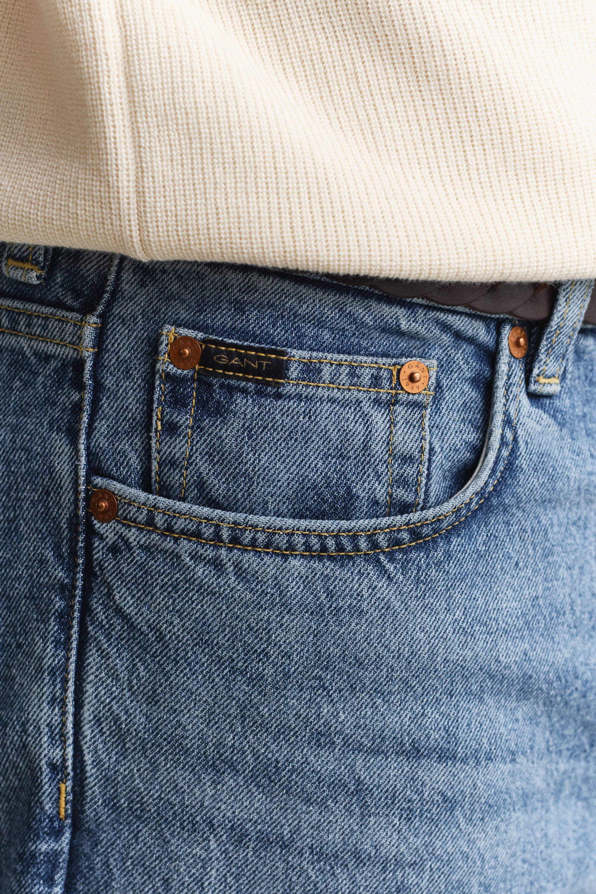 Jeans gamba dritta