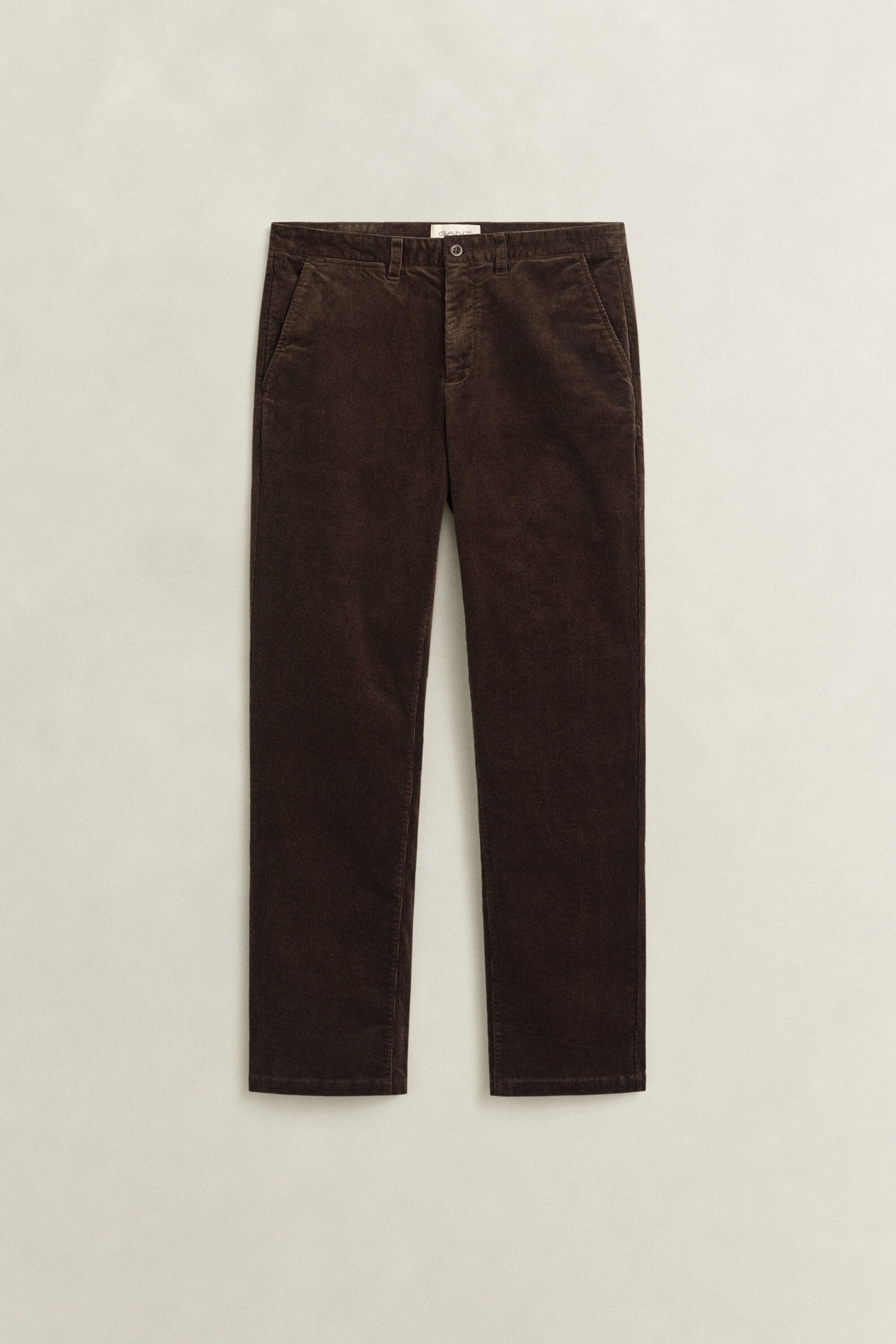 Pantaloni chino in velluto a coste regular