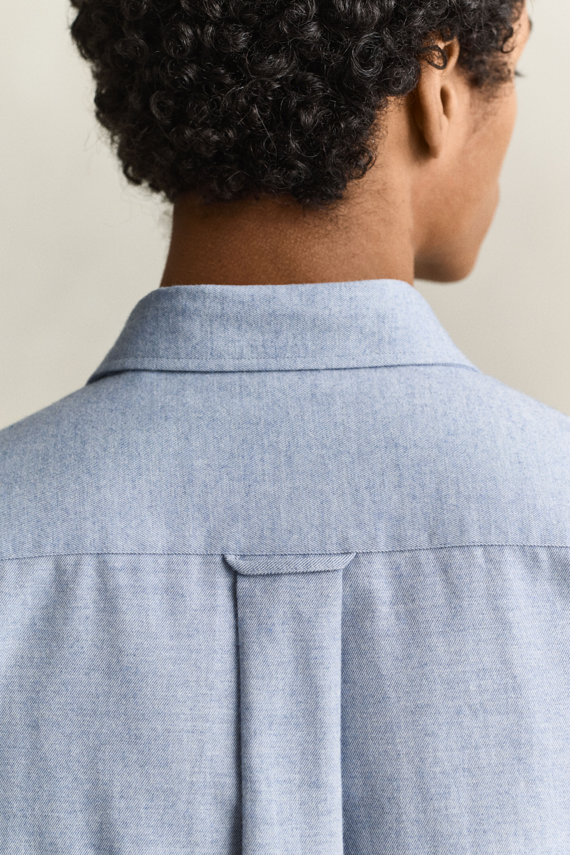 Camicia in flanella mélange