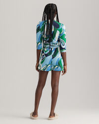 Tuta playsuit corta con motivo cachemire