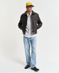 Camicia Oxford tattersall classica regular fit