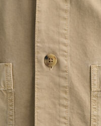 Sovracamicia in twill tinta in capo