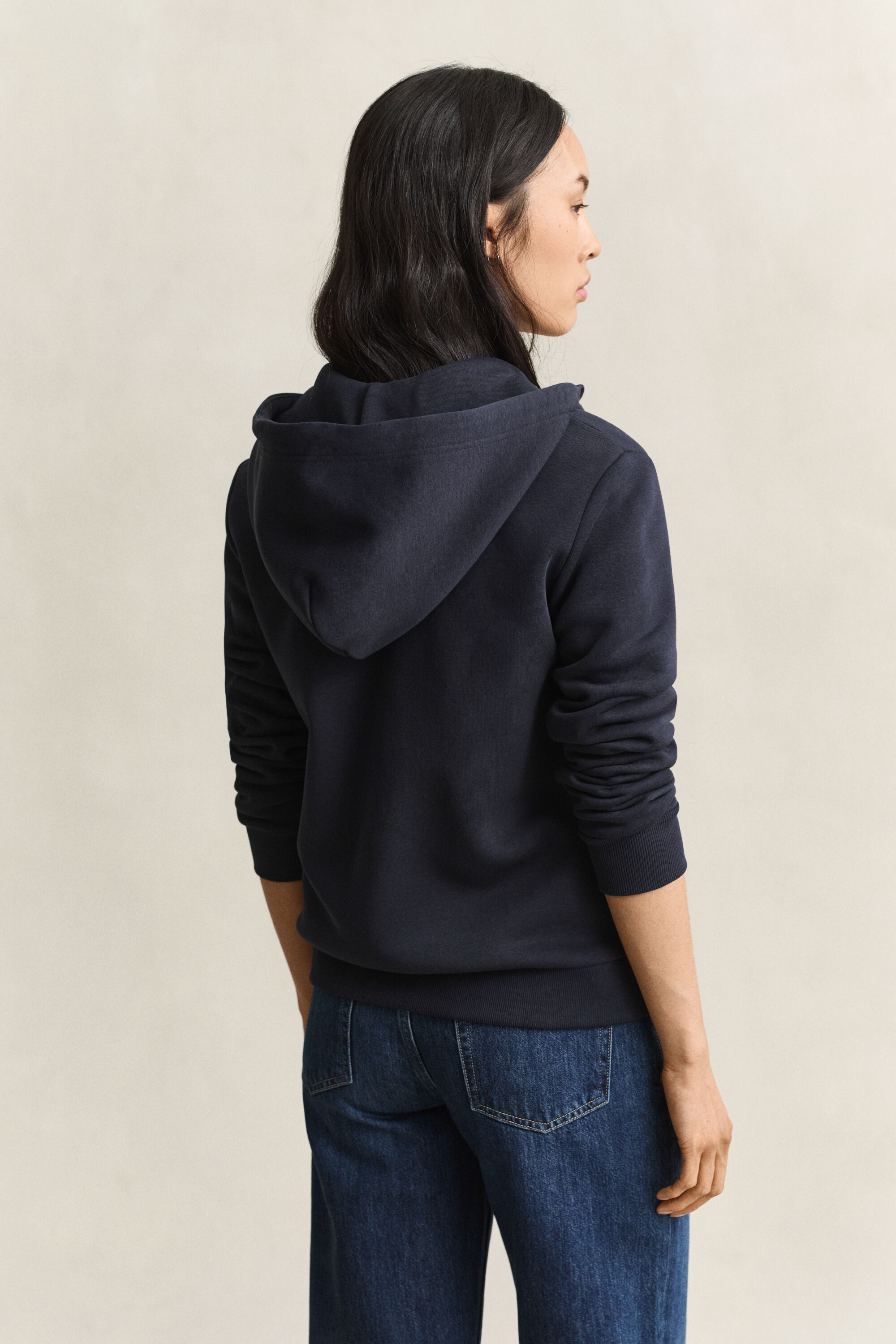 Felpa con zip e cappuccio Tonal Shield