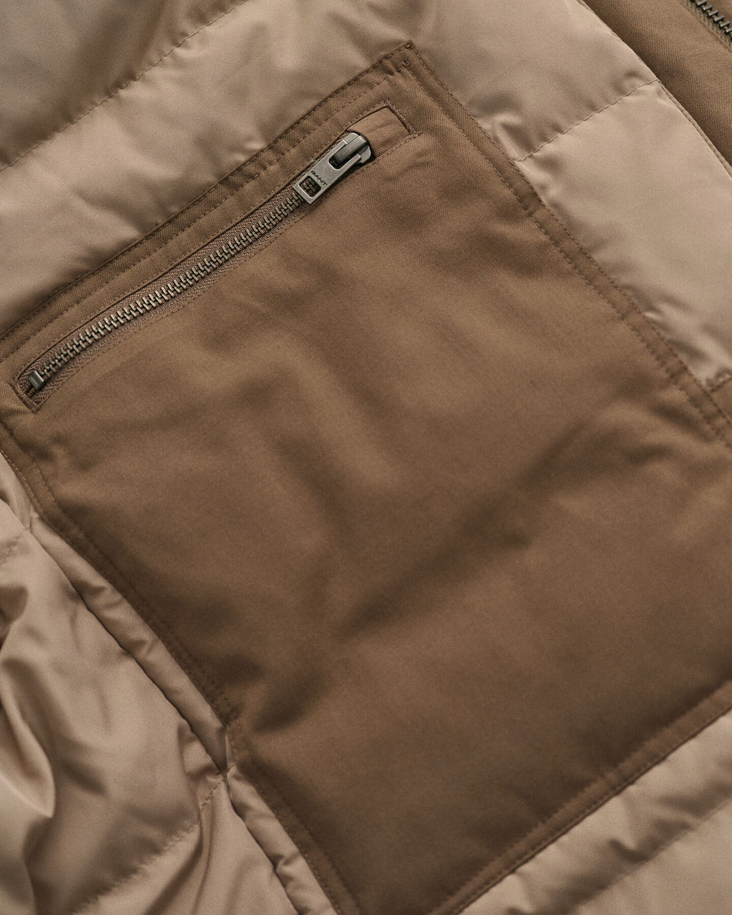 Giacca Field in flanella imbottita