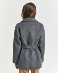 Giacca cucita a mano con cintura