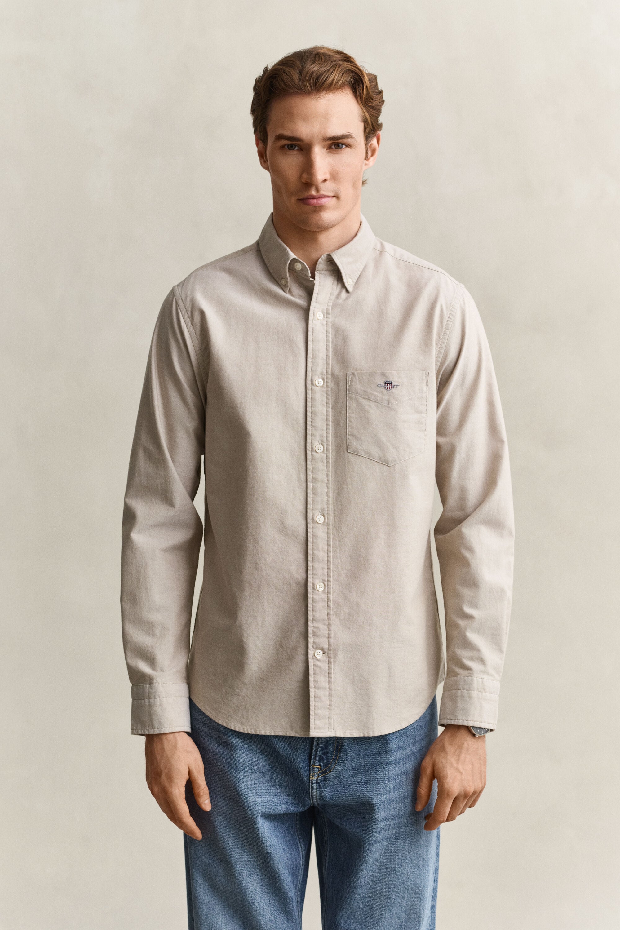Camicia Oxford classica regular fit