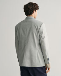 Blazer doppiopetto a righe oversize