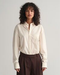 Camicia in popeline Compact oversize