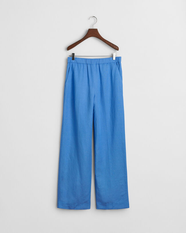 Pantaloni Pull-on in misto lino relaxed fit
