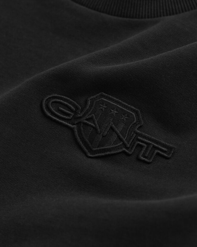 Felpa girocollo Tonal Shield