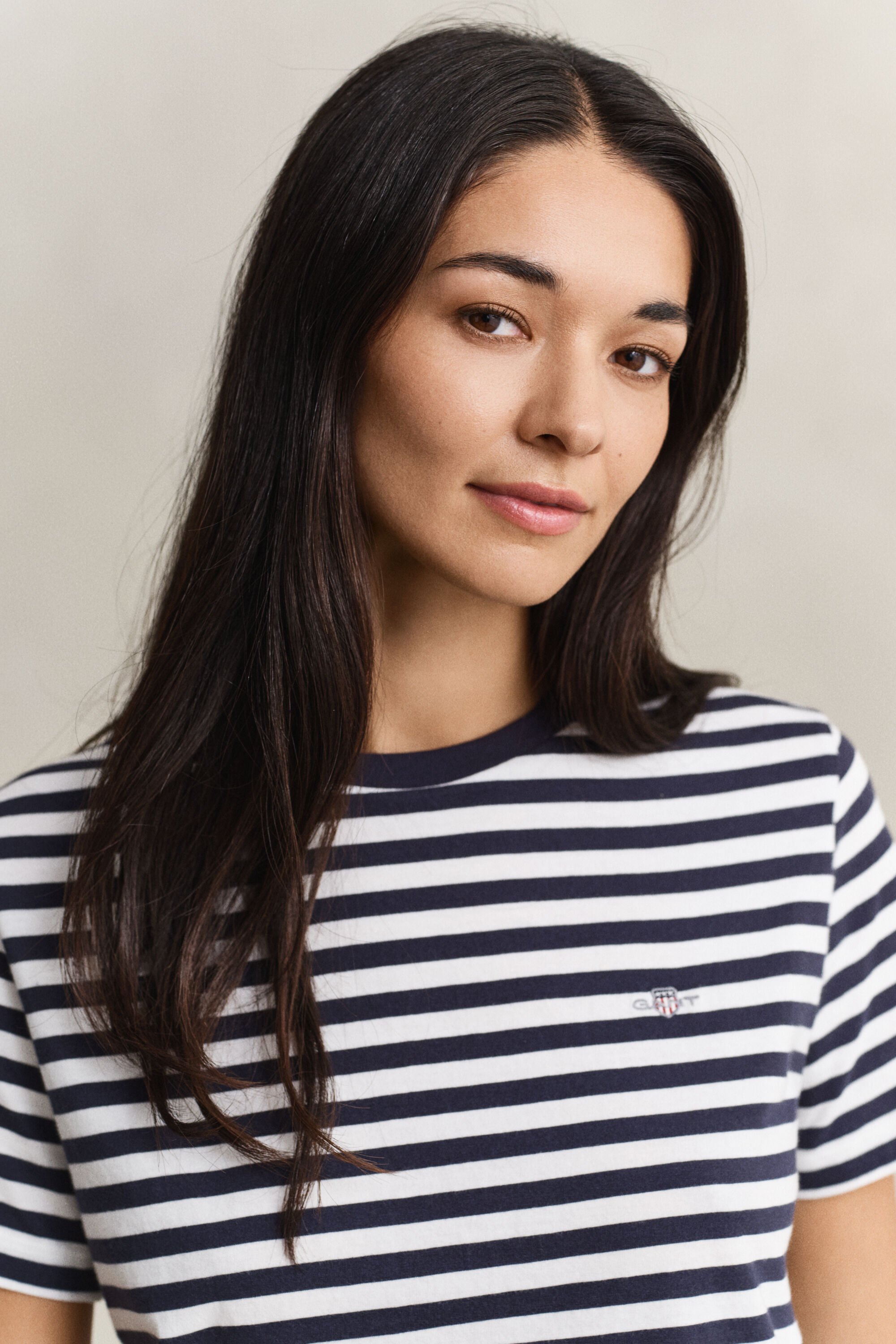 T-shirt Shield a righe