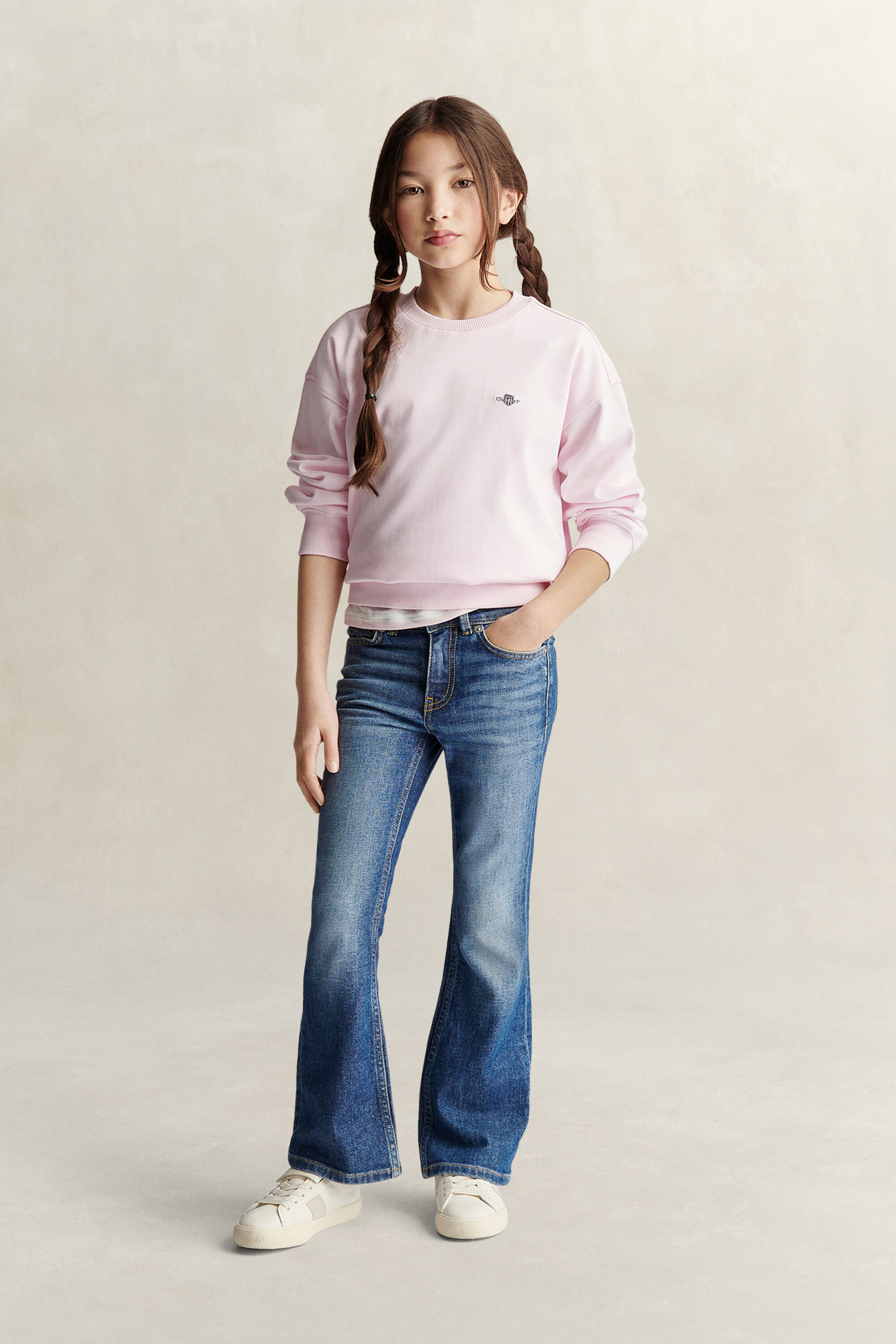 Felpa in denim Teen Girls