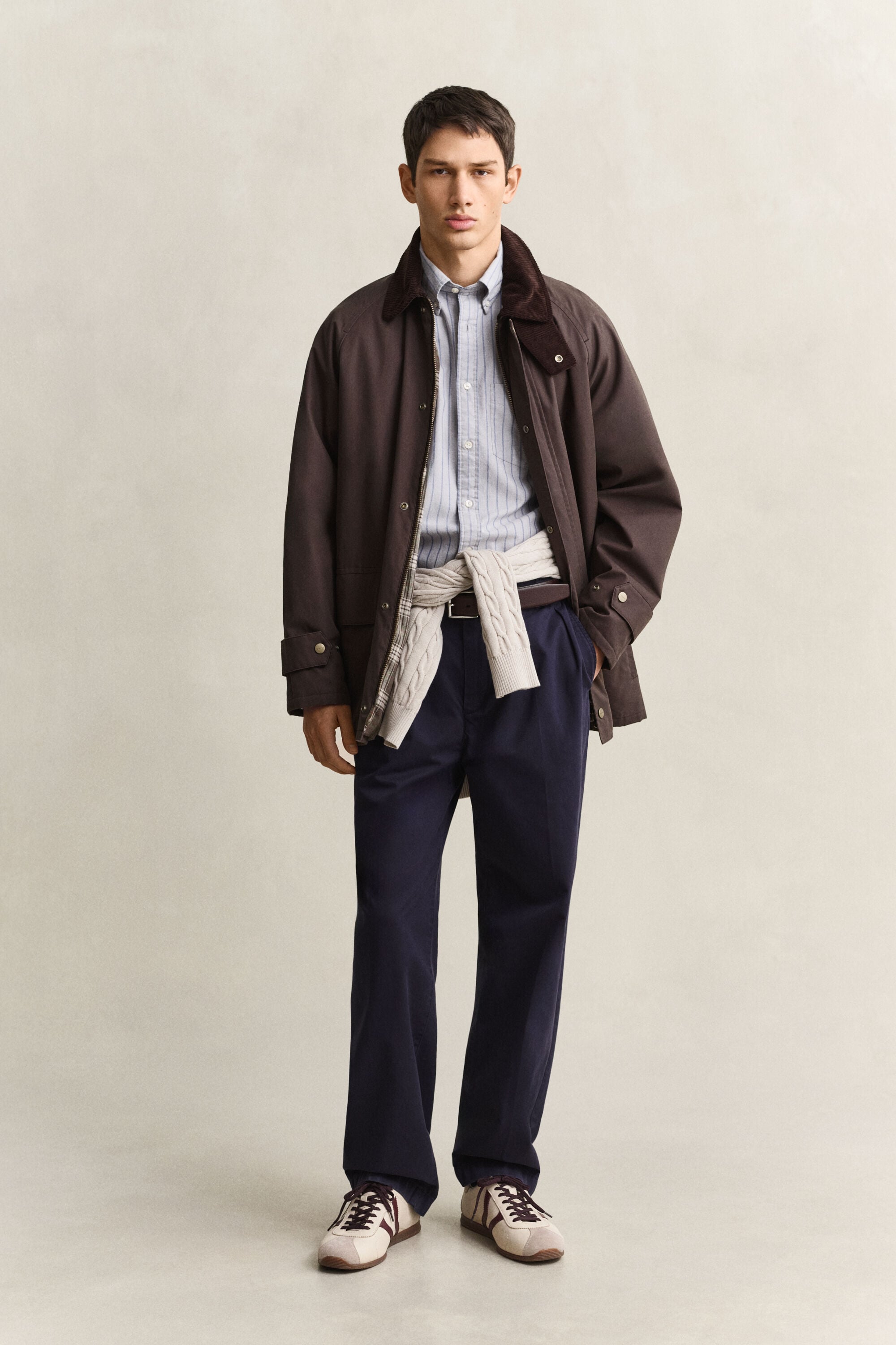 Camicia Oxford classica a righe