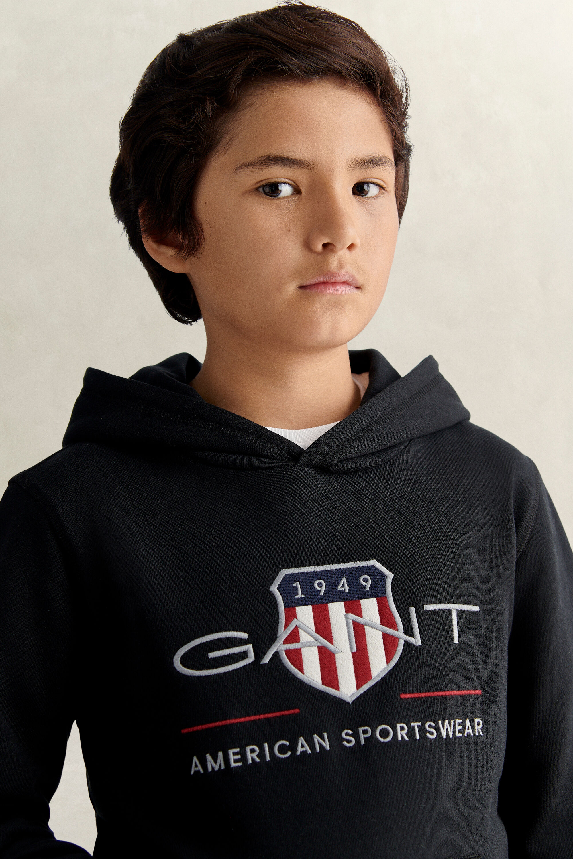 Felpa con cappuccio Archive Shield Teens