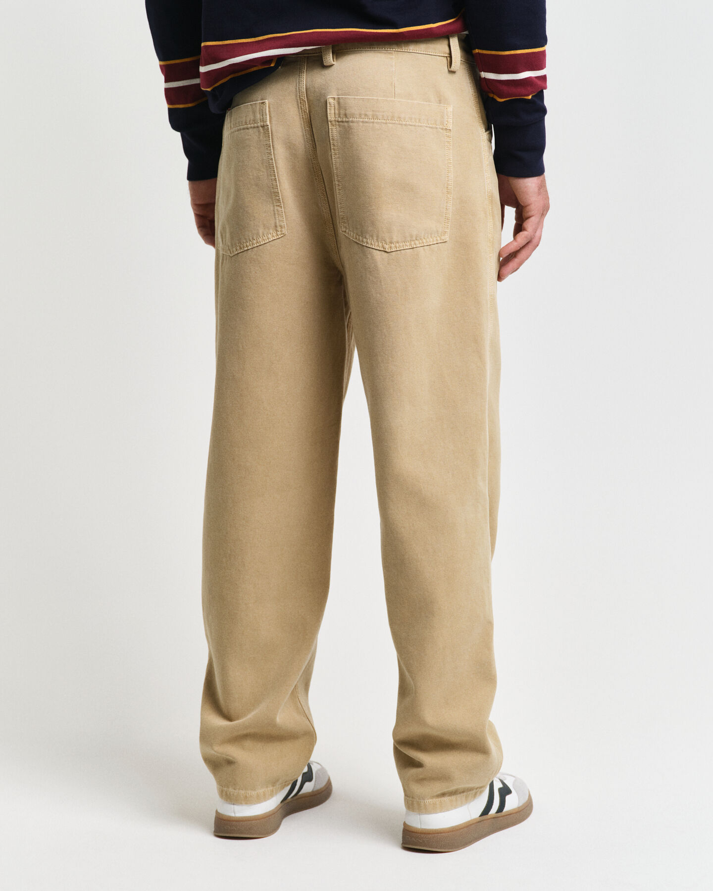 Pantaloni in tela relaxed fit