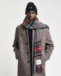 Sciarpa Tartan in misto cashmere