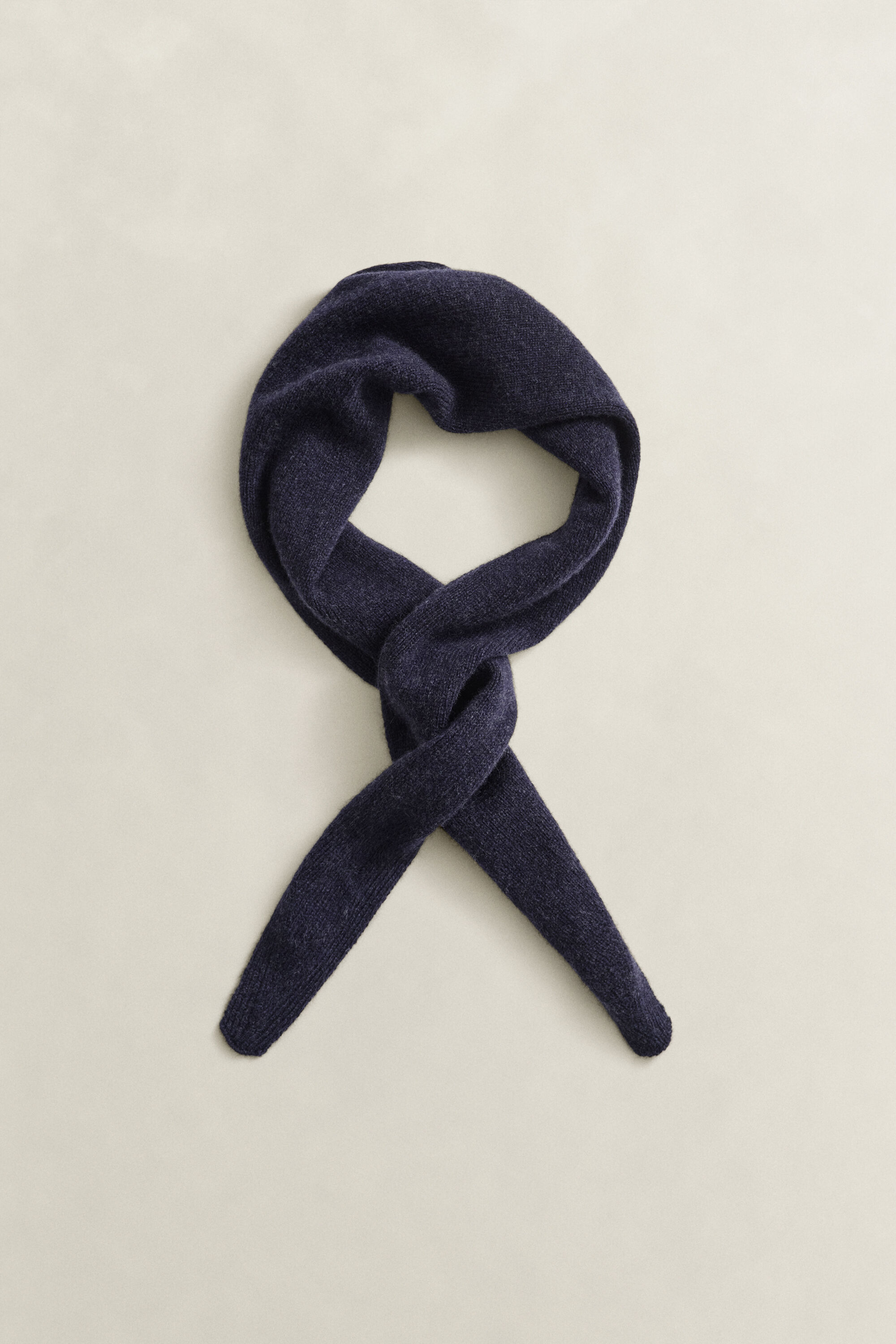 Sciarpa triangolare in lana e cashmere
