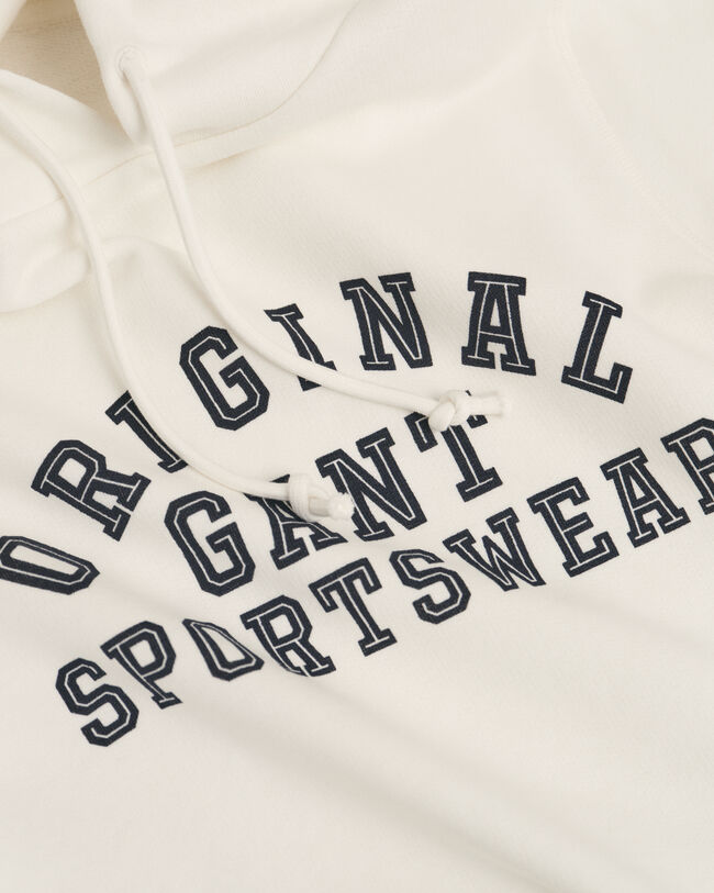 Felpa con cappuccio con stampa