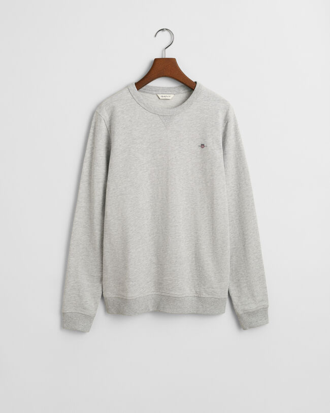 Felpa girocollo in cotone fiammato Shield Teens