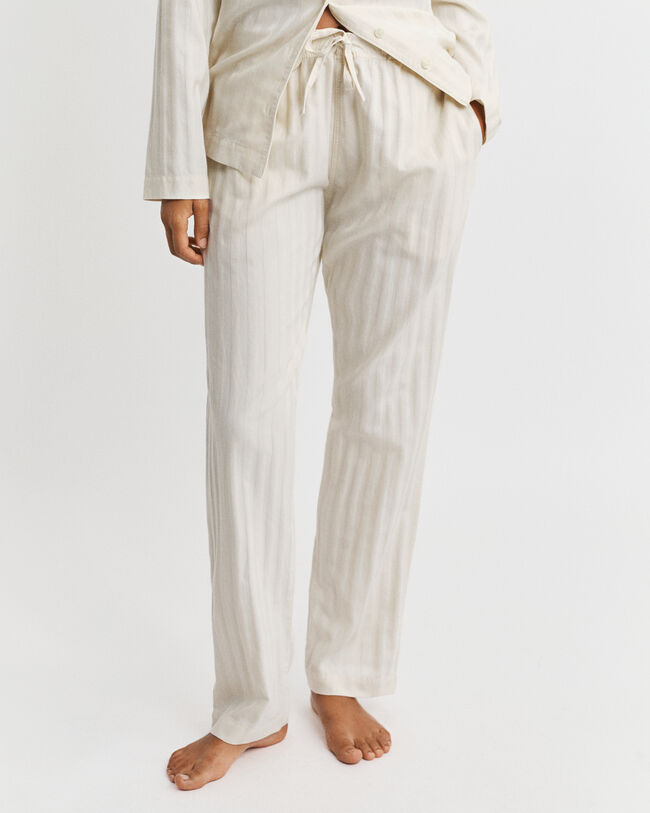 Confezione regalo di pigiama in raso a righe