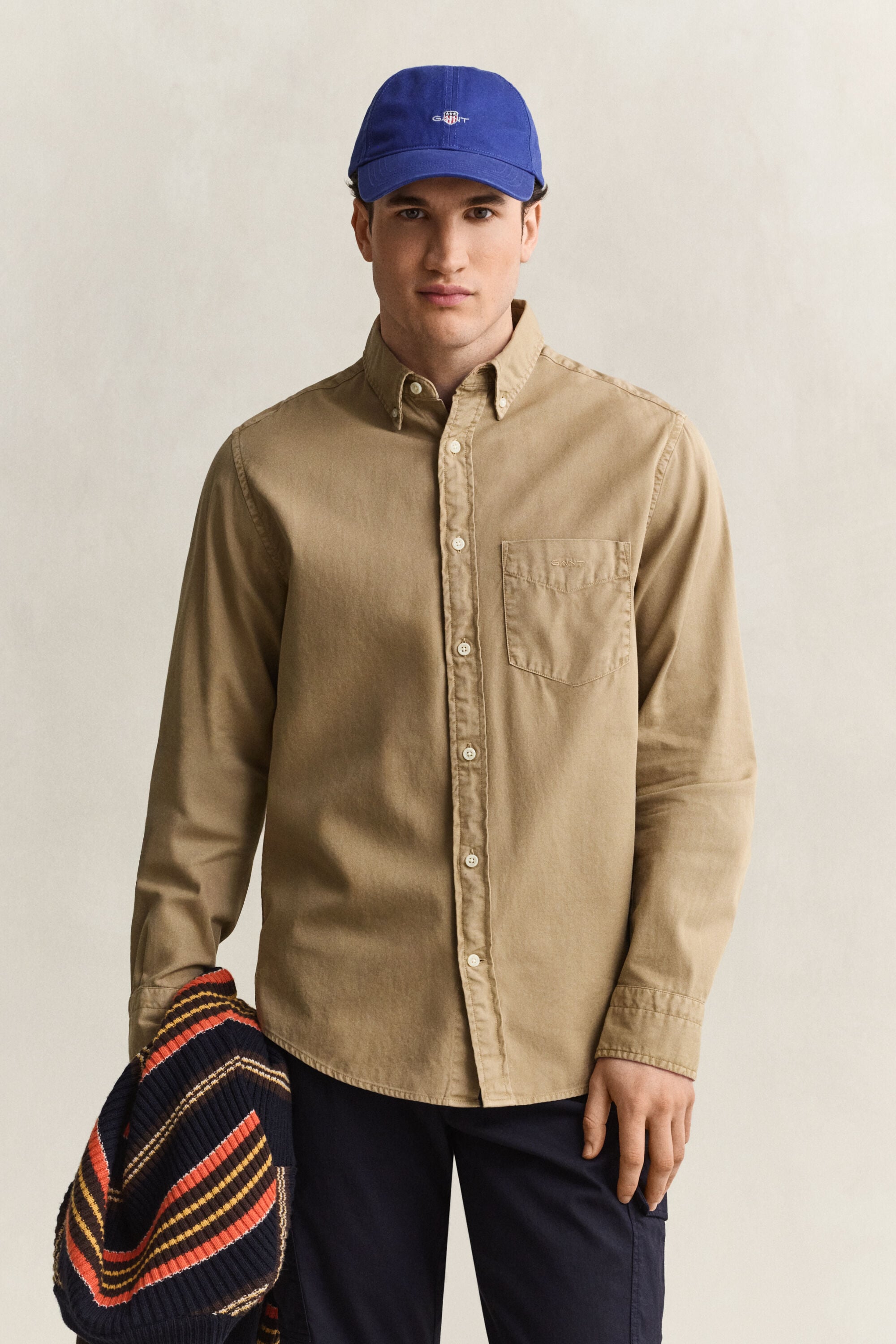 Camicia in twill regular fit