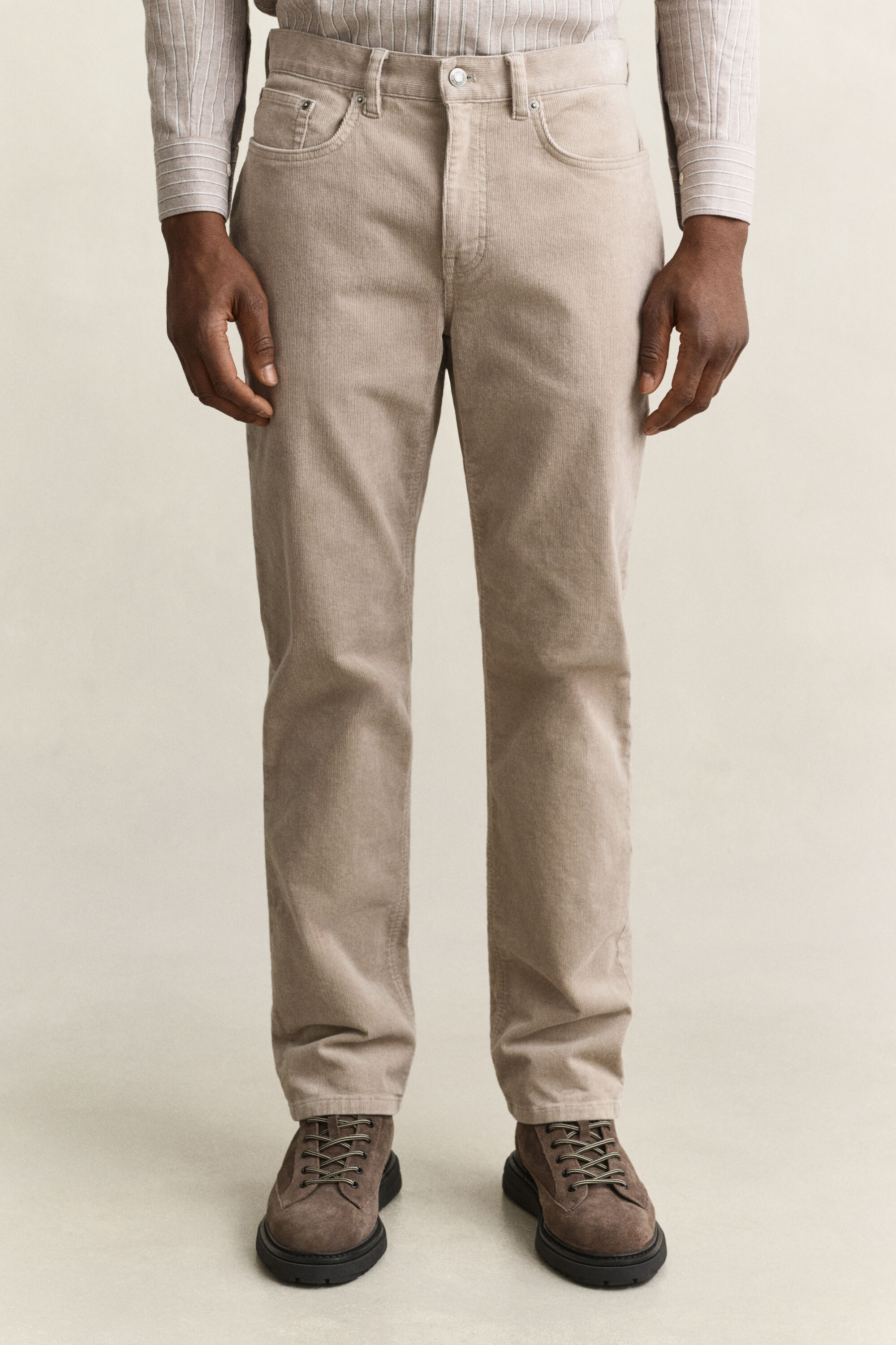 Jeans in velluto a coste