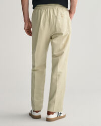 Pantaloni in lino e cotone