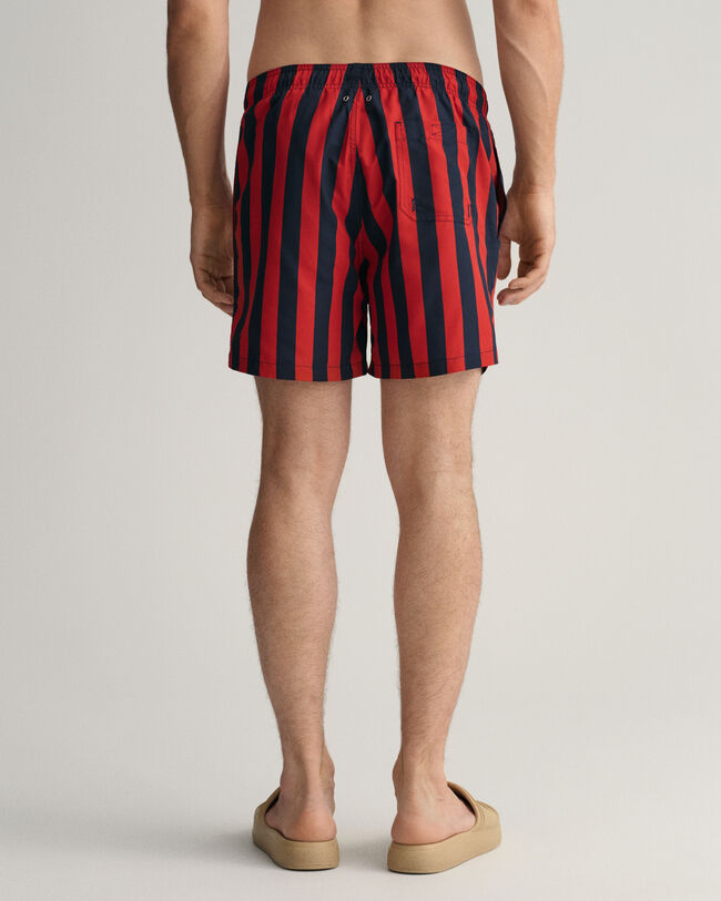 Pantaloncini da bagno a righe larghe classic fit