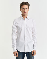 Camicia in raso slim fit