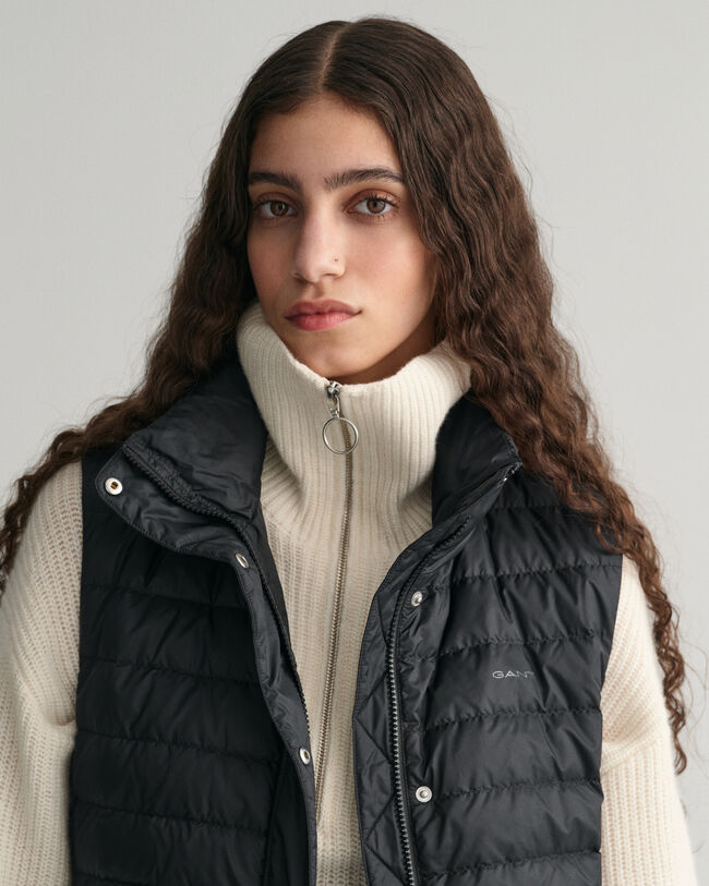 Smanicato lungo leggero in piumino