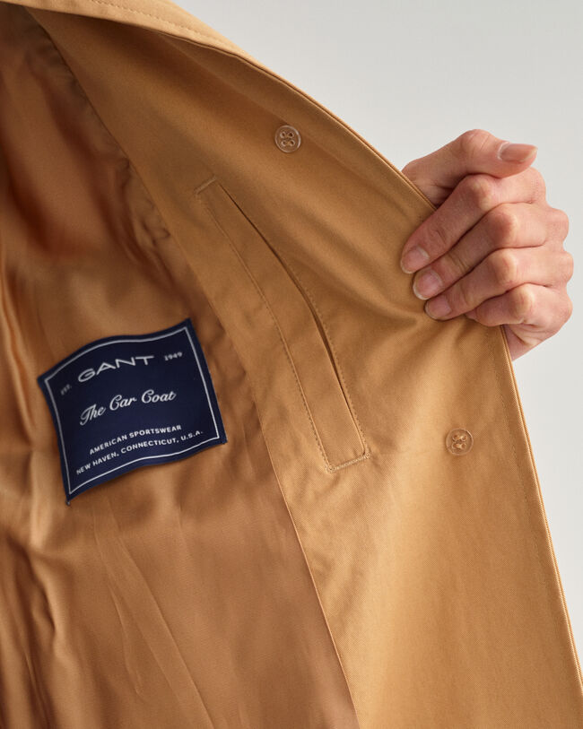 Impermeabile in misto cotone