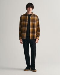 Pantaloni in flanella slim fit