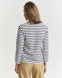 T-shirt Breton con maniche a 3/4