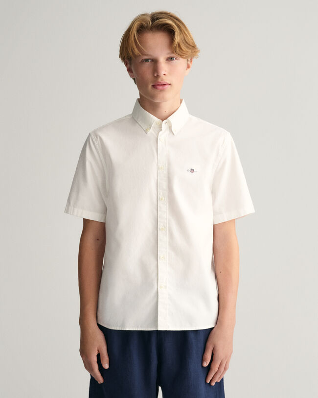 Camicia a maniche corte Oxford Teens