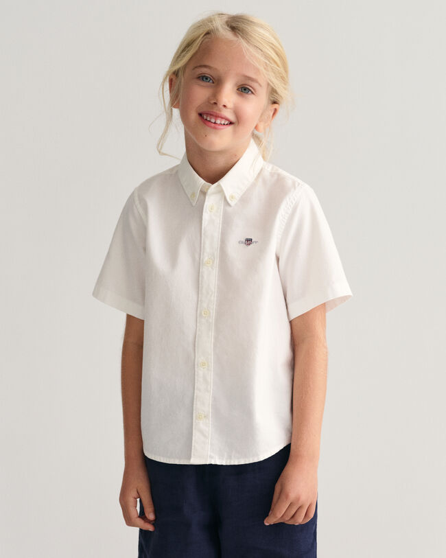 Camicia a maniche corte Oxford Kids