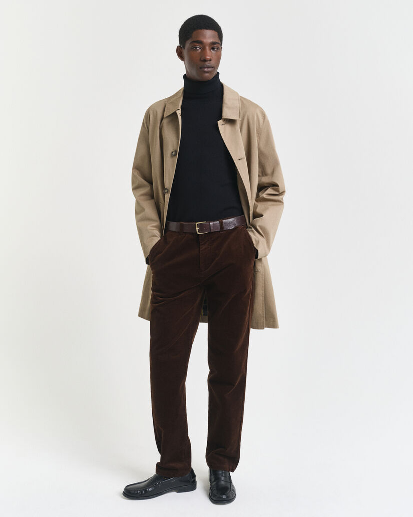 Maglia a collo alto in finissima lana merino